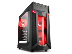 Add to cart Caja ATX Sharkoon VG6-W RGB ATX/MicroATX/Mini-ITX Roja Caja ATX Sharkoon VG6-W RGB ATX/MicroATX/Mini-ITX Roja