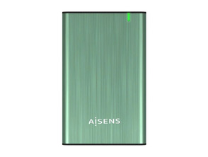 Caja Externa para Disco Duro 2.5 '' Aisens ASE-2525SGN USB 3.0 Verde Primavera