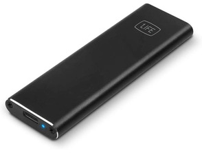 Caja Externa SSD M 2 1Life USB-C Negra