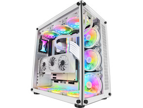 Caja Mars Gaming MCV XXL ATX Weiß