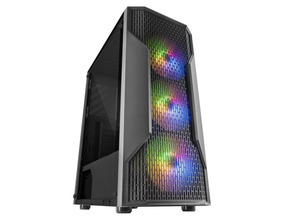 Caja Semitorre Mars Gaming MCA Negra ATX/MicroATX/Mini-ITX