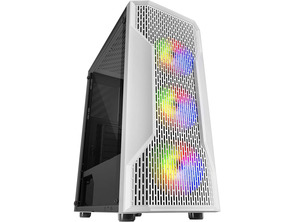 Caja Semitorre Mars Gaming MCAW Blanca ATX/MicroATX/Mini-ITX