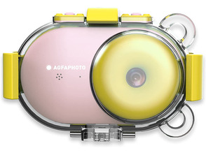 Cámara Digital Deportiva AgfaPhoto Realikids Cam Wasserdicht Rosa