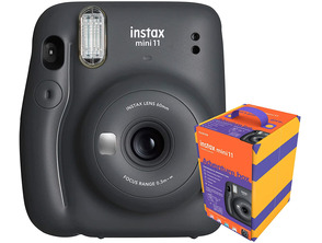 Cámara Fujifilm Instax Mini 11 Negro Adventure Box