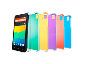 bq Aquaris E5 Cristal Case Rot