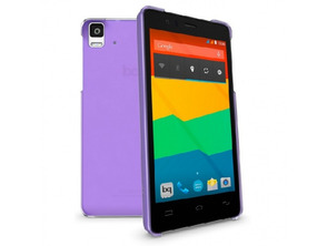bq Aquaris E5 Cristal Case Purple