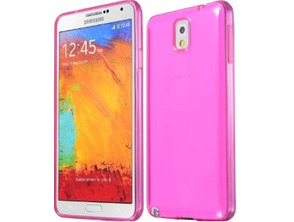Rubber Case for Samsung Galaxy Note 3 Rosa