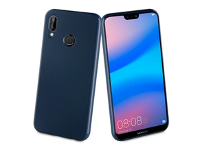 Gehäuse Magnetische Huawei P20 Lite Ultra Dünne Muvit Blau