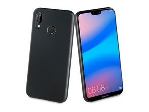 Gehäuse Magnetische Huawei P20 Lite Ultra Dünne Muvit Schwarz