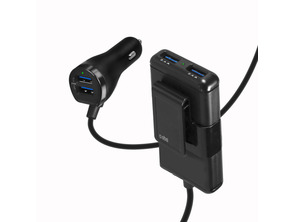 Auto-Ladegerät mit 4 USB Anschlüssen 7000 mAh
