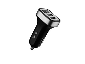 Auto-ladegerät 2 x USB Mit Led-Anzeige Hoco