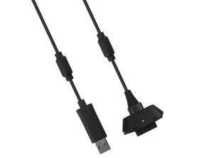 Kabel spiel und lade Xbox 360 Weiss Schwarz