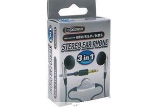 Kopfhörer Stereo NDS/GBAM/PSP