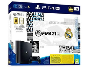 Add to cart Consola Playstation 4 Pro 1 TB Real Madrid Edition + Fifa 21 Consola Playstation 4 Pro 1 TB Real Madrid Edition + Fifa 21