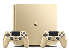 Add to cart Playstation 4 Slim (500 GB) + 2 Dualshock 4 V2 Gold Playstation 4 Slim (500 GB) + 2 Dualshock 4 V2 Gold