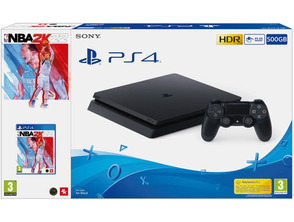Add to cart Consola Playstation 4 Slim (500GB) Schwarz + NBA 2K22 Consola Playstation 4 Slim (500GB) Schwarz + NBA 2K22