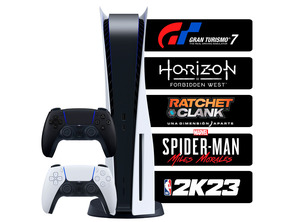 Add to cart Consola Playstation 5 1TB + 2 Mandos + 5 Juegos Consola Playstation 5 1TB + 2 Mandos + 5 Juegos