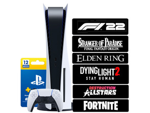 Add to cart Consola Playstation 5 + Dualsense + 6 Juegos + Acc + Prepago Consola Playstation 5 + Dualsense + 6 Juegos + Acc + Prepago