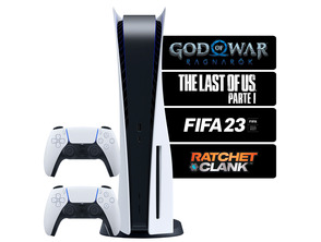 Add to cart Consola Playstation 5 + 2 Mandos + 4 Juegos Consola Playstation 5 + 2 Mandos + 4 Juegos