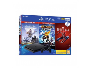 Add to cart Consola PS4 (500GB) + Horizon Zero Dawn + Ratsche + Spiderman Consola PS4 (500GB) + Horizon Zero Dawn + Ratsche + Spiderman
