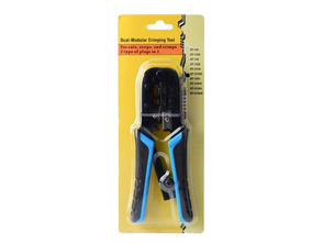 Add to cart Dual Modular Crimping Tool RJ11 / RJ12 / Rj45 Dual Modular Crimping Tool RJ11 / RJ12 / Rj45