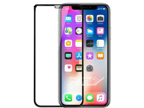 Ausgeglichenes Glas-5D, Schwarz - iPhone-XS-Max/ 11 Pro-Max