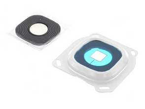 Rear Camera Lens Cover + Crystal Lens Samsung Galaxy A8 Weiss