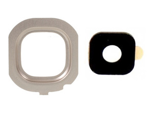 Rückseitige Kameraabdeckung + Linse Samsung Galaxy J5 (2016) Gold