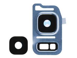 Rear Camera Lens Cover + Crystal Lens Samsung Galaxy Note 7 Schwarz / Grün