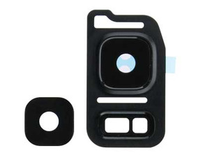 Rear Camera Lens Cover + Crystal Lens Samsung Galaxy Note 7 Schwarz