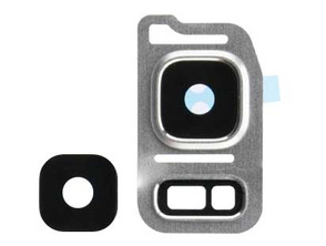 Rear Camera Lens Cover + Crystal Lens Samsung Galaxy Note 7 Silber