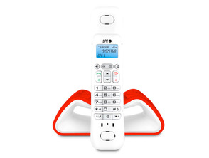 Wireless Telephone SPC Curve 7706R Red