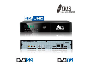 Satelliten-Decoder + TDT Iris 2400 UHD Combo