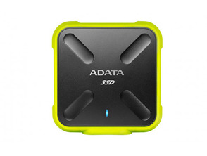 Disco duro externo Adata SD700 256GB Negro/Amarillo