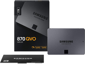Disco Duro SSD 1 TB Samsung 870 QVO SATA 2,5 ''