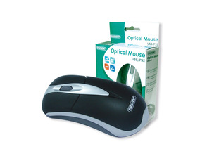 Eminent Raton Optical USB / PS2 Schwarz