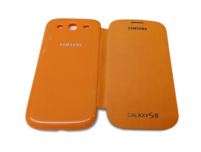 Flip Cover Samsung Galaxy S3 Orange