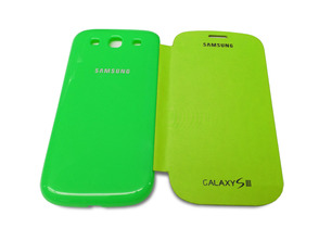 Flip Cover Samsung Galaxy S3 Grün