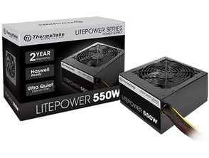 Fuente de Alimentación Thermaltake Litepower Negro ATX 550W