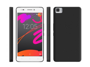 Case Aquaris M5.5 Schwarz Candy