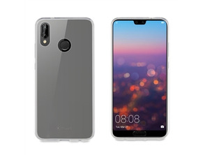 Hülle Kristall Soft Huawei P20 Lite Transparent Muvit