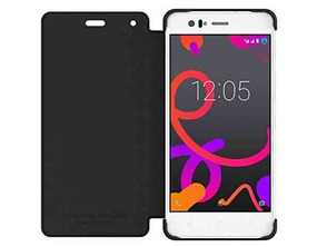 Cover Duo BQ Aquaris M5.5 Schwarz