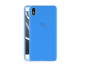Blue Gummy BQ Aquaris X5 Hülle