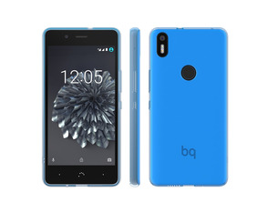 Gummy Case BQ Aquaris X5 Plus Blue