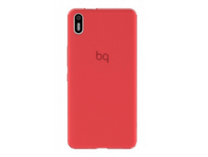 Red Gummy BQ Aquaris X5 Case