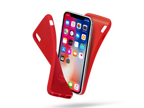 Hülle Polo für iPhone X Rot