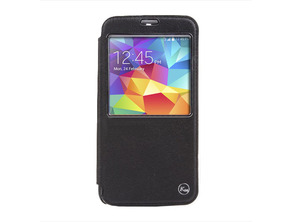Flip Cover Windowed Samsung Galaxy S5 G900 Schwarz