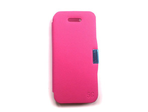 Funda tipo Libro-iPhone 5C Rosa