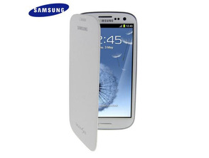 Flip Cover Samsung Galaxy S3 Weiss