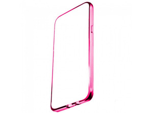 TPU Metal Case Samsung Galaxy S7 Edge Pink X-One